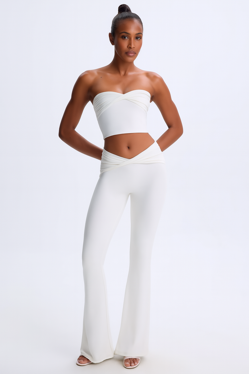 Bandeau Isla Breeze – Blanco puro