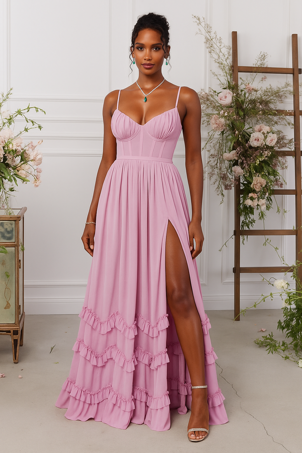 Vestido lencero de satén