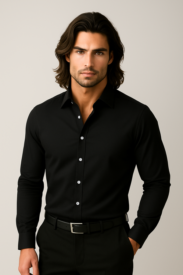 Camisa Elastech resistente a las arrugas